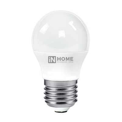 Лампа светодиодная LED-ШАР-VC 11Вт 230В Е27 4000К 1050Лм IN HOME Лампа светодиодная LED-ШАР-VC 11Вт 230В Е27 4000К 1050Лм IN HOME